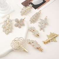 jepitan rambut mutiara crystal model korea